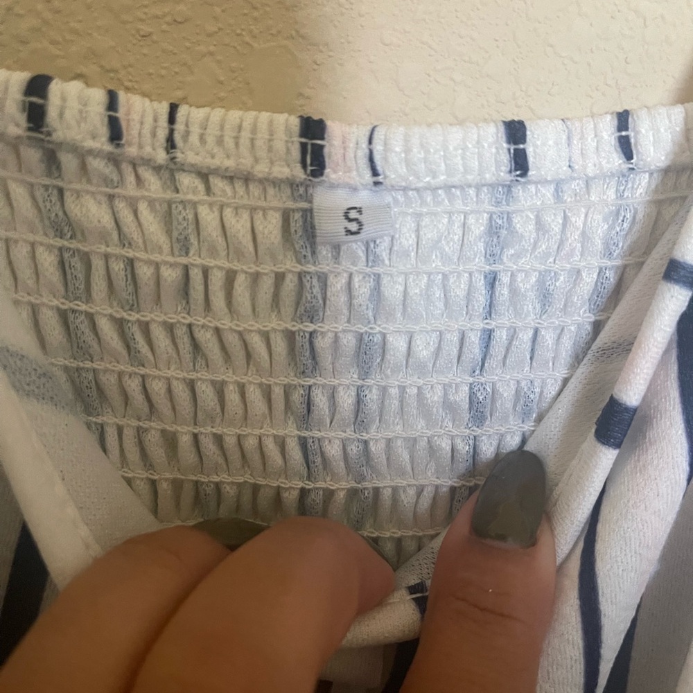 Striped Button-Down Dress - Picture 3 of 6